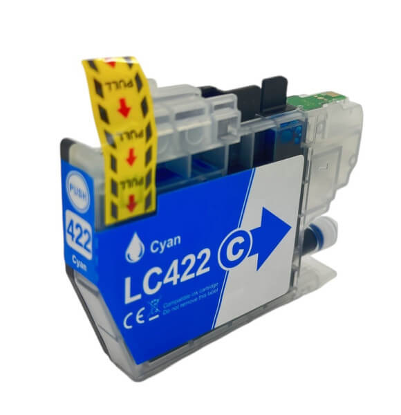 LC422 Huismerk inktpatroon LC-422 Cyaan 10 ml