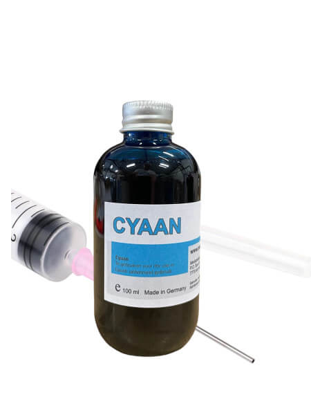 Dye Refill Inkt universeel voor Epson Cyaan 100 ml