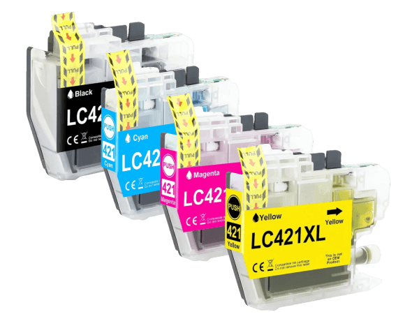 LC421XL Huismerk inktpatronen LC-421XL set van 4 stuks