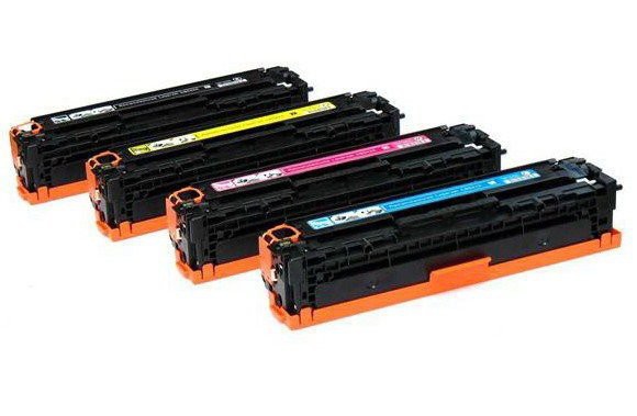 Toners Huismerk 305A(X) Set 4 kleuren CE410X, CE411A, CE412A, CE413A