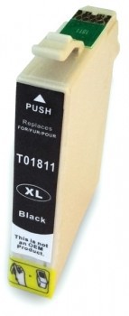 T1811 compatible inktpatroon 18XL zwart 17 ml