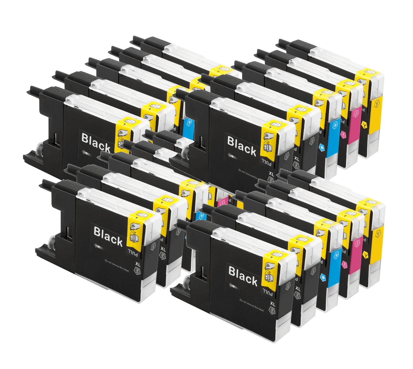 LC1220 - LC1240 Huismerk Inktcartridges set van 20 stuks | MediaHolland