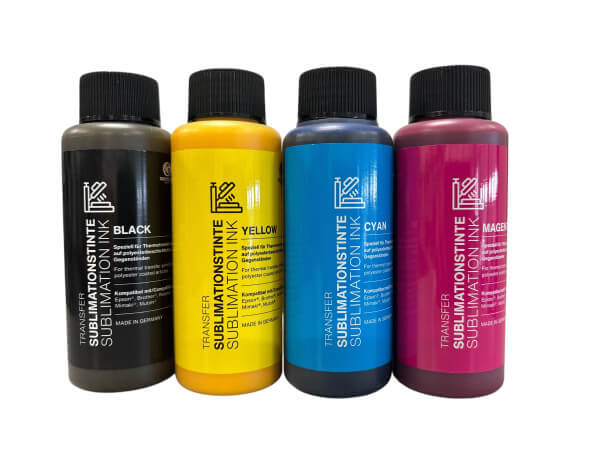 Sublimatie inkt, set van 4 x 100 ml geproduceerd door Octopus®