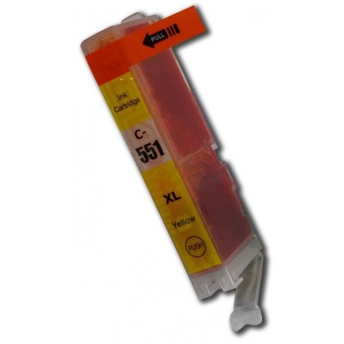 CLI-551Y compatible inktpatroon geel 11 ml