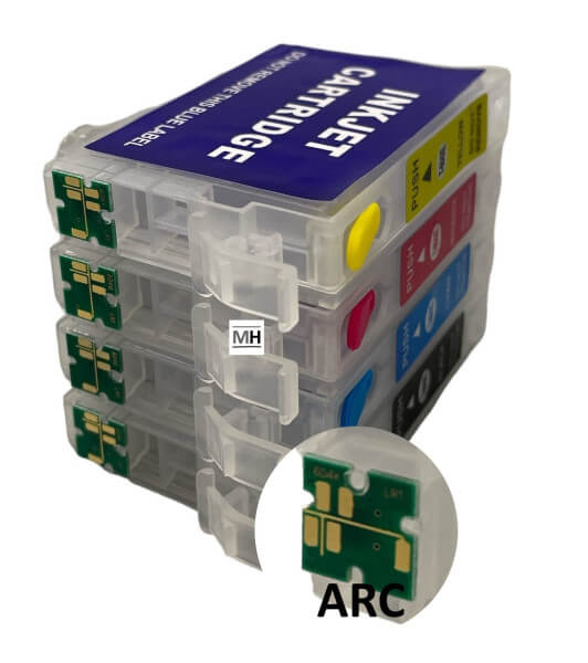 604XL Hervulbare Cartridge met ARC chip voor Epson