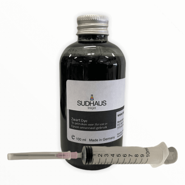Dye Refill Inkt universeel voor Epson Zwart 100 ml