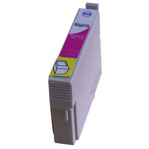 T0713 compatible inktpatroon magenta met chip 15 ml
