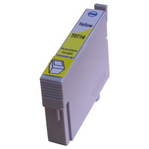 T0714 compatible inktpatroon geel met chip 15 ml