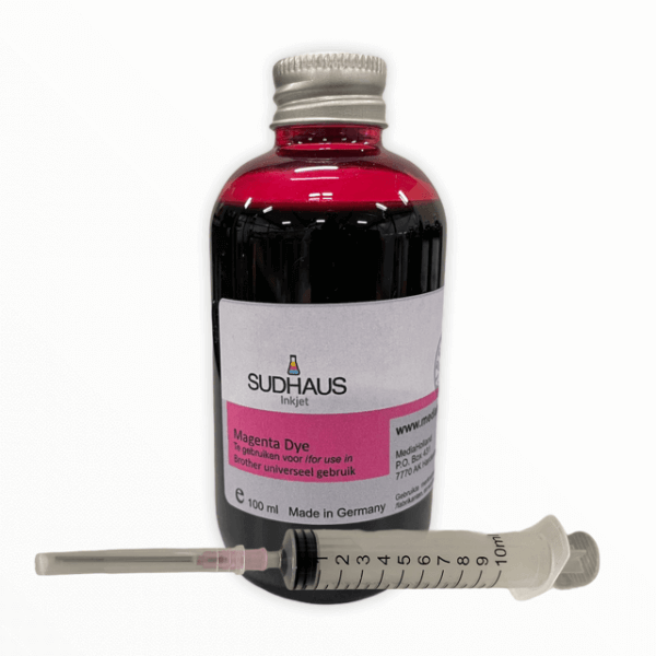 Dye Refill Inkt universeel voor Brother Magenta 100 ml