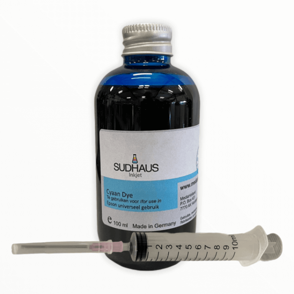 Dye Refill Inkt universeel voor Epson Cyaan 100 ml